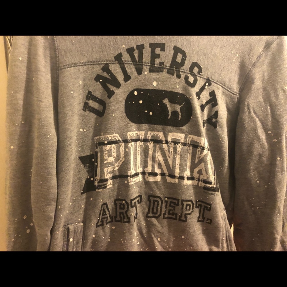 Pink hoodie